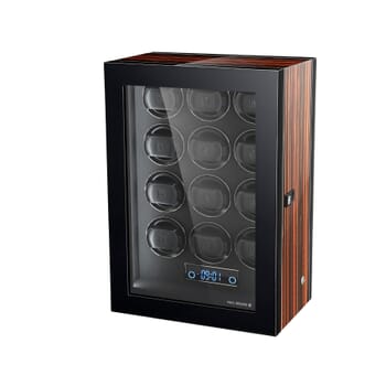 Uhrenbeweger für 12 Uhren Gentlemen 12 macassar