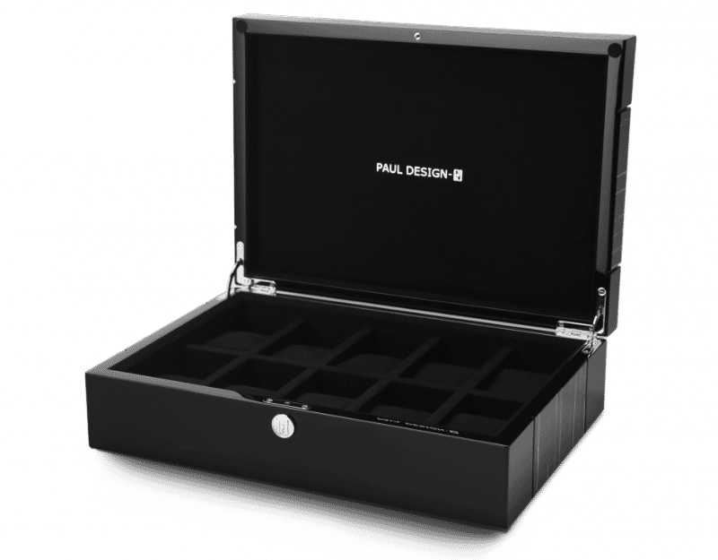 Watch collection case for 10 watches